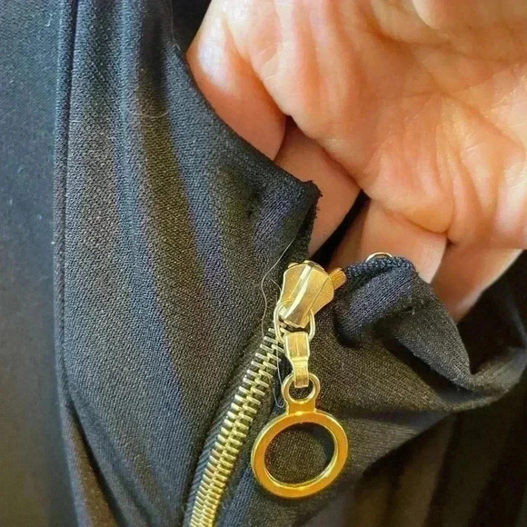 NEW Harbison Moonbeam Cutout Black Jersey Maxi Dress XL. - Picture 8 of 14